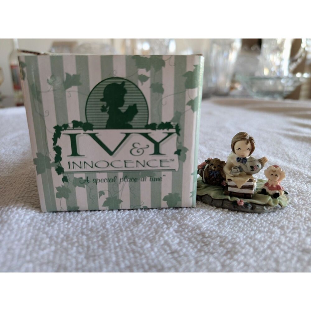 Ivy & Innocence Figurine #05032 – “Tea for Three” (1997)
